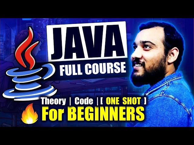 Java Tutorial for Beginners | BEST JAVA Full Course in HINDI | Coding Wallah 