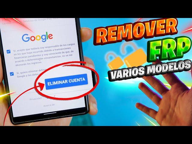 Cómo ELIMINAR cuenta de Google en VARIOS SAMSUNG / Mejor METODO con TOOL!