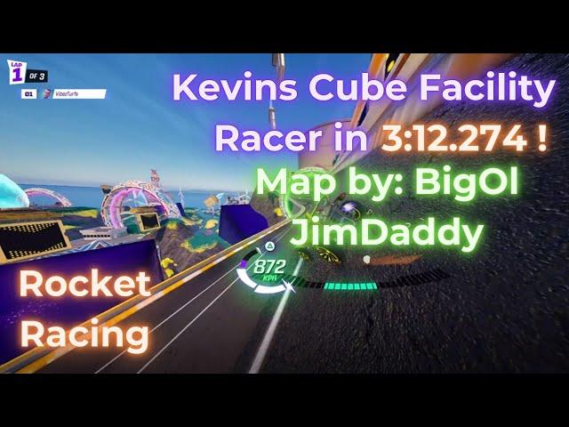 Rocket Racing: Kevins Cubed Facility Racer. Track of the Day. Map Created by - BigOl JimDaddy