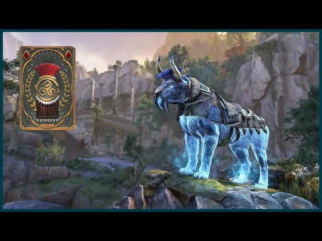 The Elder Scrolls Online - Potentate Halcyon Senche (Radiant Apex Mount) Showcase