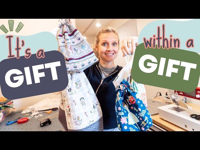 Sew Reusable Fabric Gift Bags! A Fun, Sustainable Sewing Idea