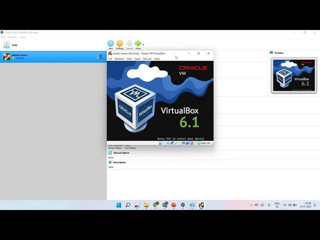 How to install VirtualBox, Ubuntu, Nginx, Putty & host name setup on Windows System