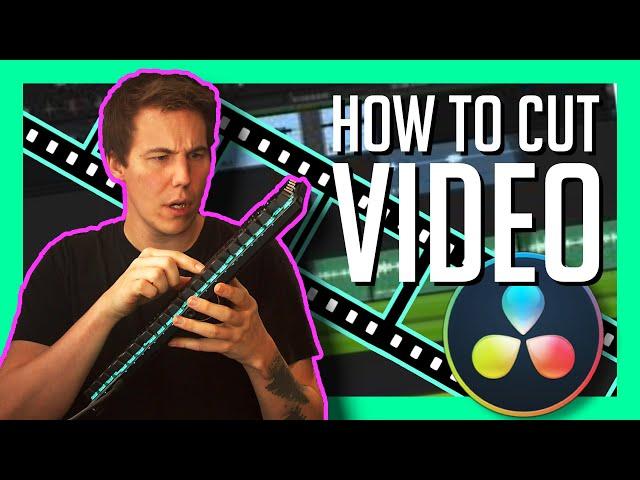 HOW TO CUT VIDEO in DaVinci Resolve 17- Basic Video Editing Tips