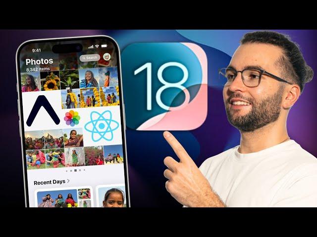 iOS 18 Photos App with React Native, Expo and Reanimated