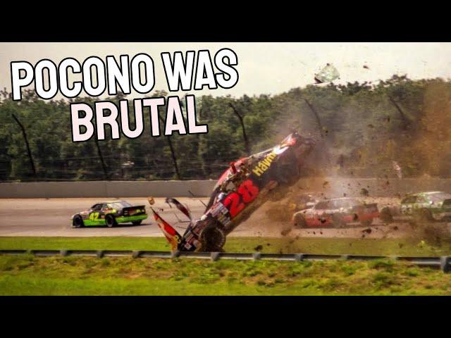 When Pocono Was NASCAR's Most Brutal Track