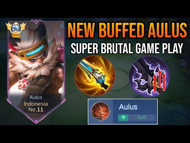 THANK YOU MOONTON FOR NEW BUFFED AULUS - AULUS BEST BUILD AND EMBLEM 2024 - NEW GAME PLAY AULUS BUFF