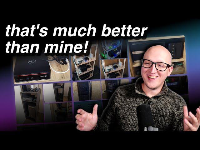 Reacting to your Homelabs! #communityupdate