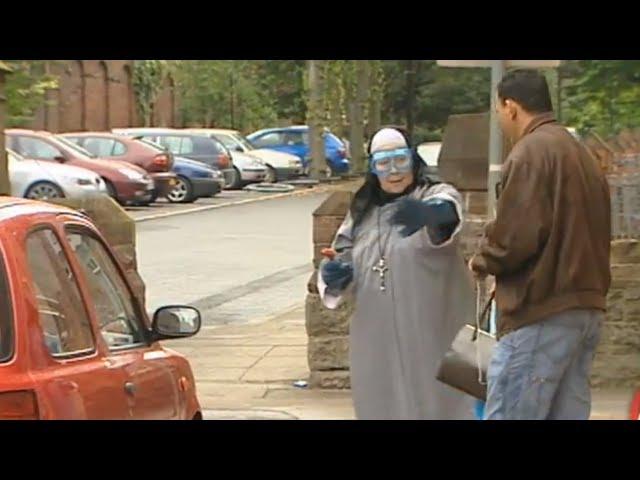 Violent Nun Prank