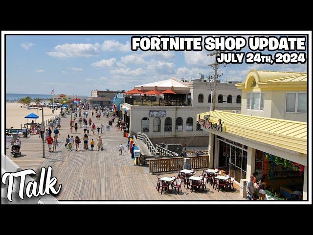 I DID THE ITEM SHOP VIDEO AT THE BOARDWALK!?