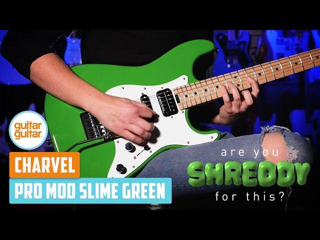 A Shredder's Dream  First Look at the NEW Charvel Pro Mod So Cal in Slime Green