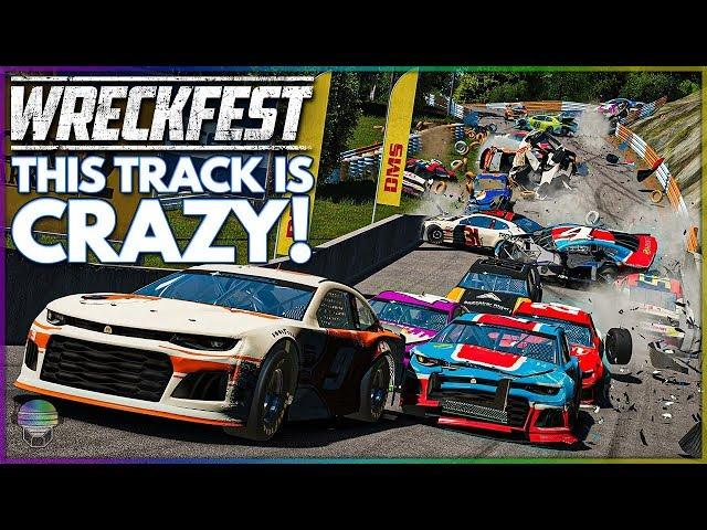 THIS TRACK IS CRAZY! | Wreckfest | NASCAR