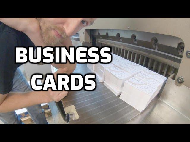 How to make Business Cards and more Printing Tips for Digital Printers