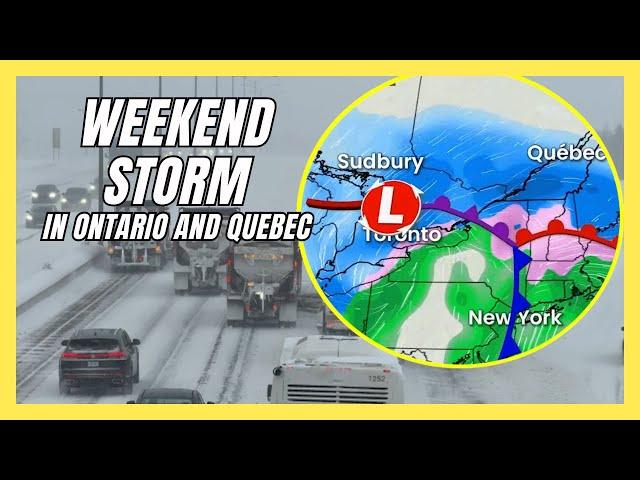 What to Expect With This Long Weekend Snowstorm in Ontario and Quebec