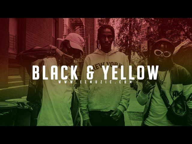 (Free) Black & Yellow - Reggae Drill Type Beat 2023 | Chronixx x Pop Smoke Type Beat