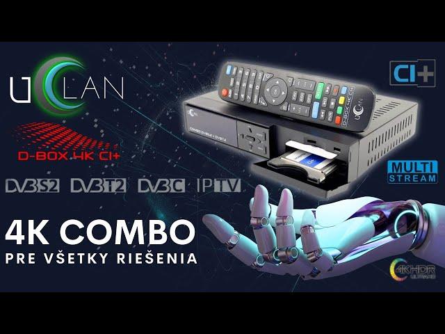 uClan D-BOX 4K CI+ unboxing