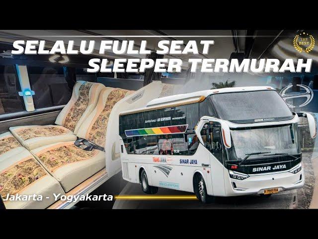 SLEEPER TERMURAH SE-INDONESIA RAYA‼️ Trip Jakarta-Yogyakarta with Sinar Jaya Suites Class Family