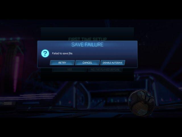 Fix Rocket League Save Failure Error Failed To Save File on PC