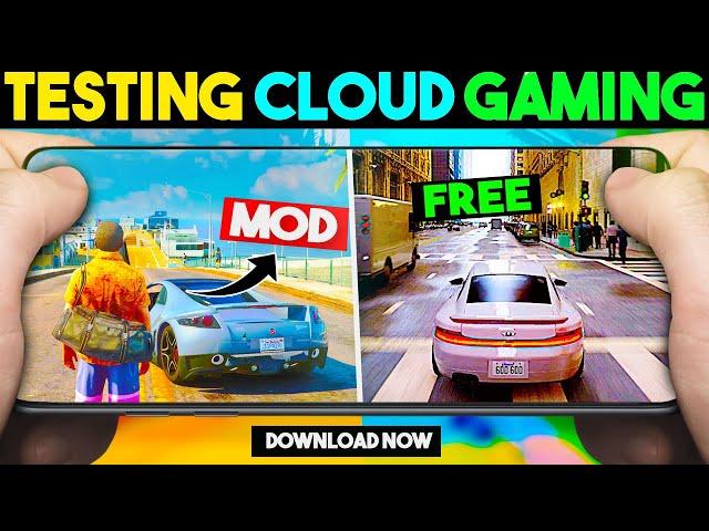 I Tried Free *CLOUD GAMING* Apps That Can Run GTA 5 And PS4 Games At 60 FPS