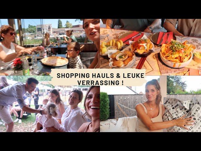 SHOPPING HAULS, DINNER DATE & SURPRISE BABY SHOWER