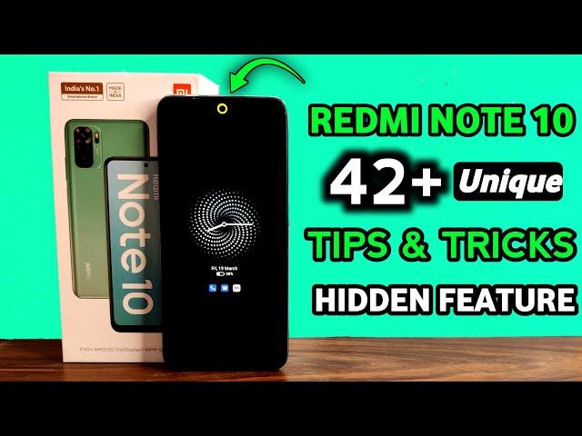 Redmi Note 10 Tips & Tricks | Redmi Note 10 Hidden Features 42+ Tips & Tricks in hindi