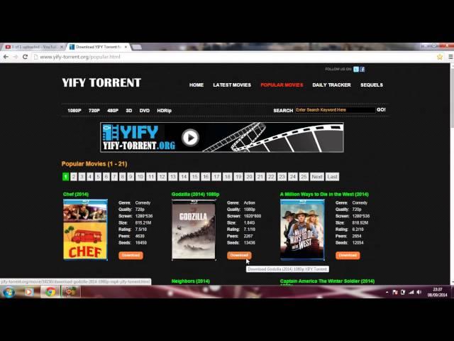 How to install Latest movies using(uTorrentLatestUpdateSeptember2014) YIFY