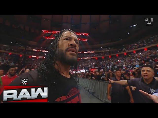 WWE 12 March 2025 Highlights - Roman Reigns Returns To Attack Seth Rollins and CM Punk on Raw 2025