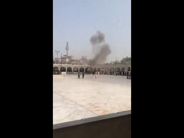 CCTV Video of Blast at Data Darbar Shrine in Lahore