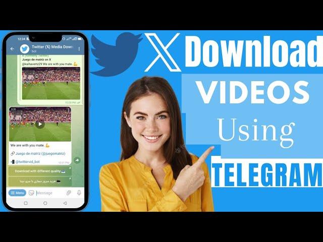 How To Download Twitter Videos Using Telegram