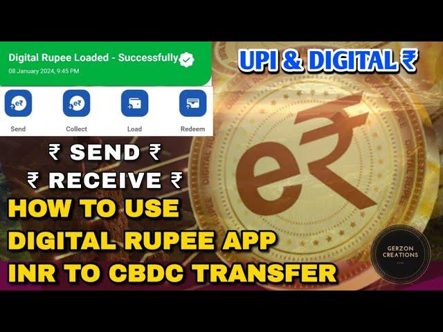 How To Use Digital Rupee App | Send | Receive | To UPI Apps | CBDC Full Details Tamil