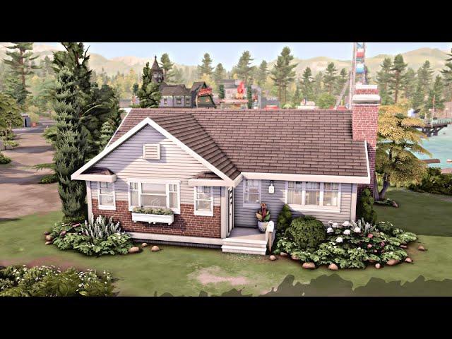 COPPERDALE STARTER HOUSE  The Sims 4 Speed Build