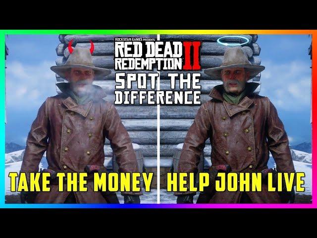 What Happens To Micah If You Take The Money OR Help John In Red Dead Redemption 2? (SECRET Ending)