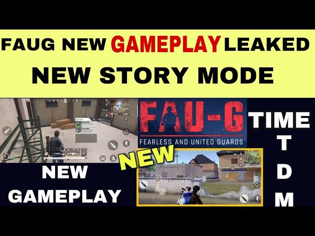 FAUG GAME NEW GAMEPLAY LEAKED | FAUG GAME NEW 5vs5 MODE | FAUG GAME NEW UPDATE OUT NOW 