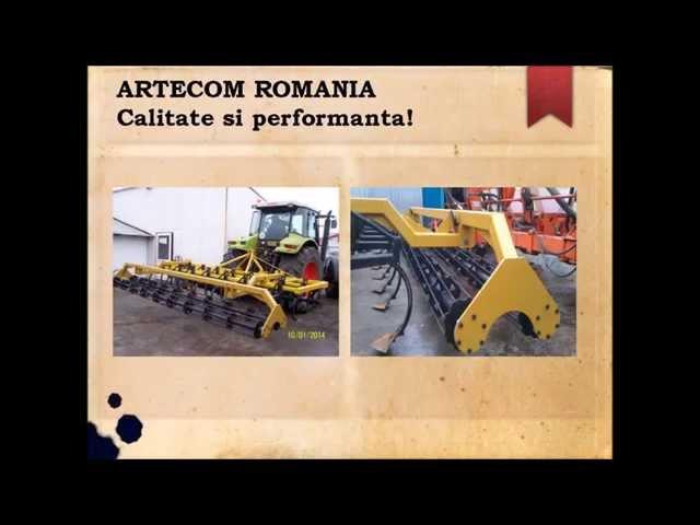 Utilaje agricole produse in Romania - Combinator agricol produs de Artecom Romania