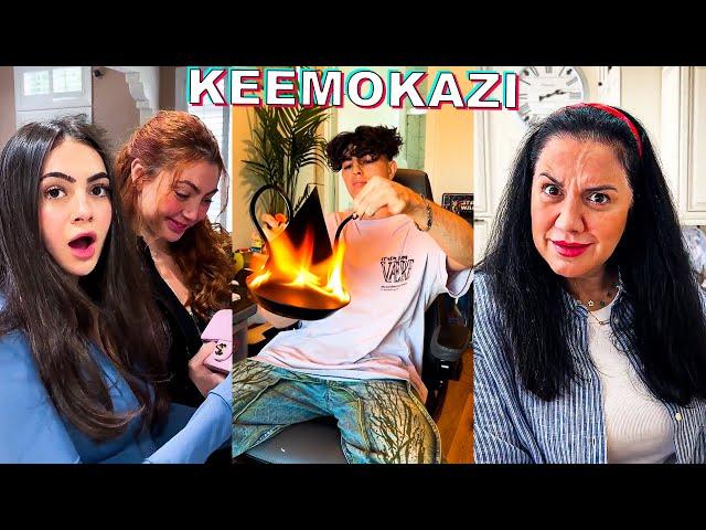 *2 HOURS* KEEMOKAZI SHORTS #6 | Funny Keemokazi & His Family TikToks