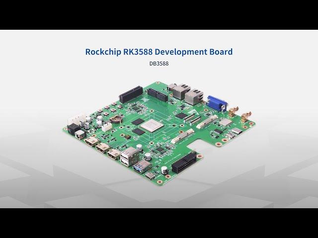 Geniatech DB3588 development board with Rockship RK3588 Octa-core 8K AI Processor