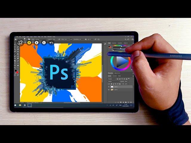 How to draw with Adobe Photoshop PC on your Tab S6 & Android devices