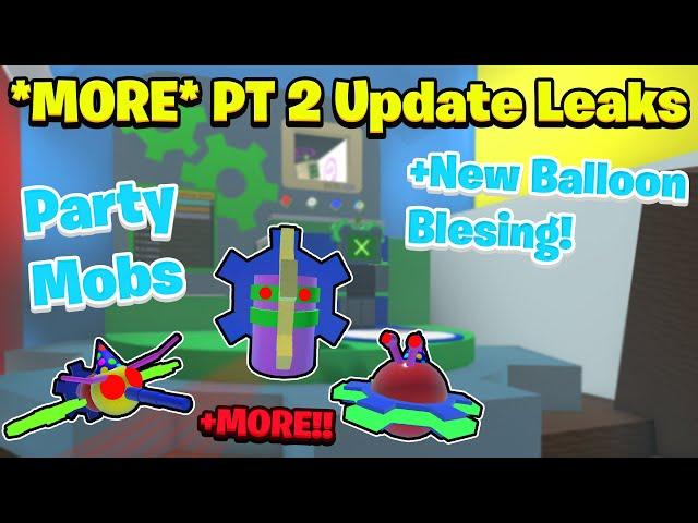 *NEW* Party Mobs + A NEW Blessing! [BSS NEWS] | Bee Swarm Simulator