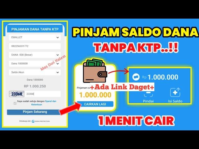 Resmi Ojk  Pinjam Saldo DANA Tanpa Dana Paylater Dana Cicil | Cara Pinjam Uang di Dana