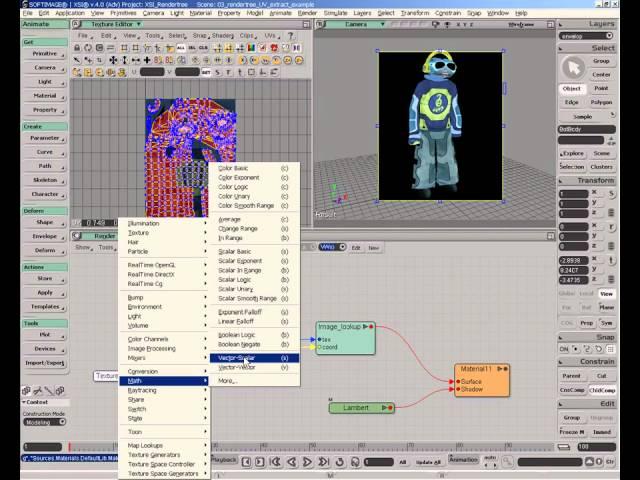 Rendering: Extracting UV information