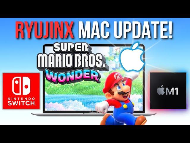 Switch emulation on Mac gets even BETTER! Super Mario Wonder on M1