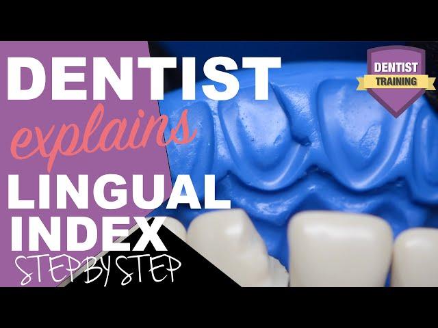 Class IV Composite Restoration | How to Make Lingual Index