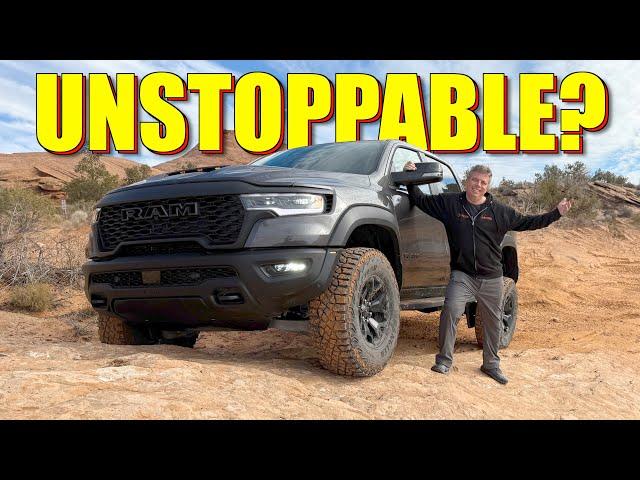 Is the New 2025 Ram 1500 RHO UNSTOPPABLE On a Rocky Moab Trail?