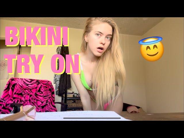 BIKINI TRY ON FASHION NOVA