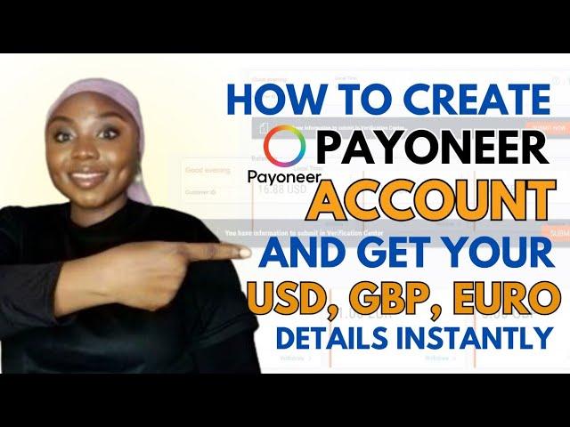 How To Create Payoneer Account In Nigeria (2024 method)#payoneer#payoneeraccount2024