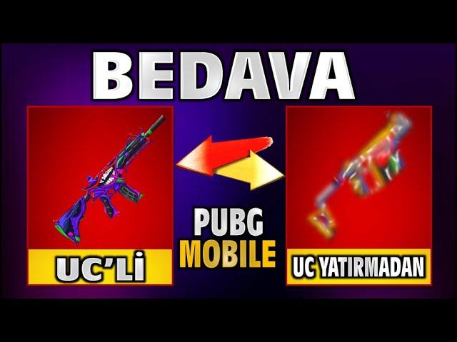  UC YATIRMADAN BEDAVA DESTANSI | BEDAVA ÖDÜLLER | MASKARA M416 | 3.7 GÜNCELLEME | PUBG MOBILE