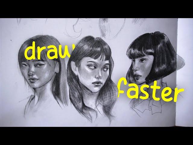 How to Draw Faces Faster