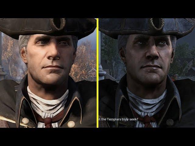 Assassin's Creed 3 Remastered vs Original Early Graphics Comparison