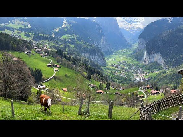 Wengen - Lauterbrunnen Switzerland 4K