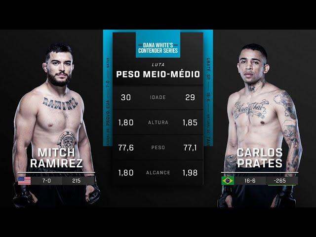 Mitch Ramirez x Carlos Prates | LUTA COMPLETA | UFC Vegas 100