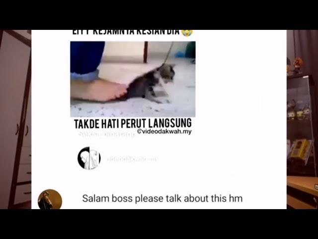 #HTVASIA Caprice mengulas video viral manusia yang tak berhati perut pijak kucing